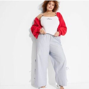 Wild Fable Light Blue Striped Lounge Pants Brandnew